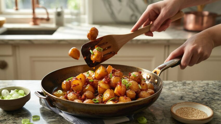 Crispy Honey Chilli Potatoes That Bring Restaurant Flavor Home A Professional Food Photography Shot Of SfplC66TRUinOwkasT7tYQ DFhKG W8RuC0G8 XXPiNBA 850x477